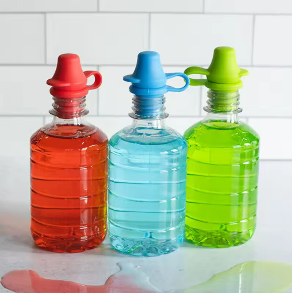 Tapa de botella antiderrames para niños - ¡🔥 Aprovecha el 50% OFF ahora y descubre el súper descuento del 80% OFF en el Pack x8! 🎁🛒✨