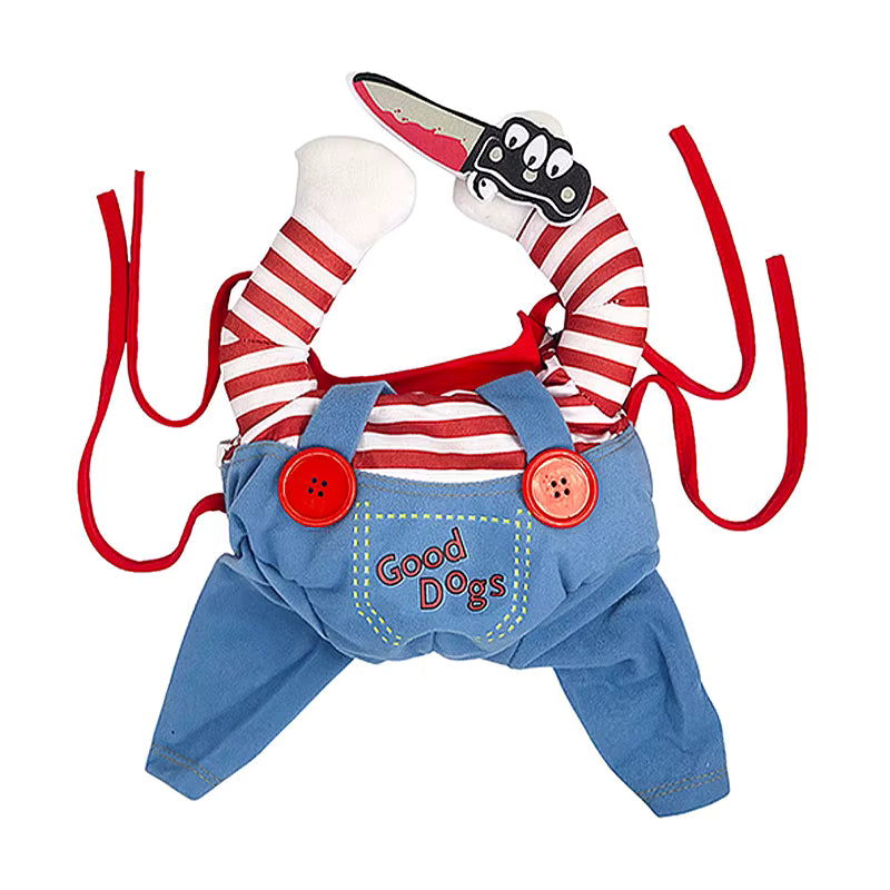 Disfraz Chucky para mascotas® 🎃