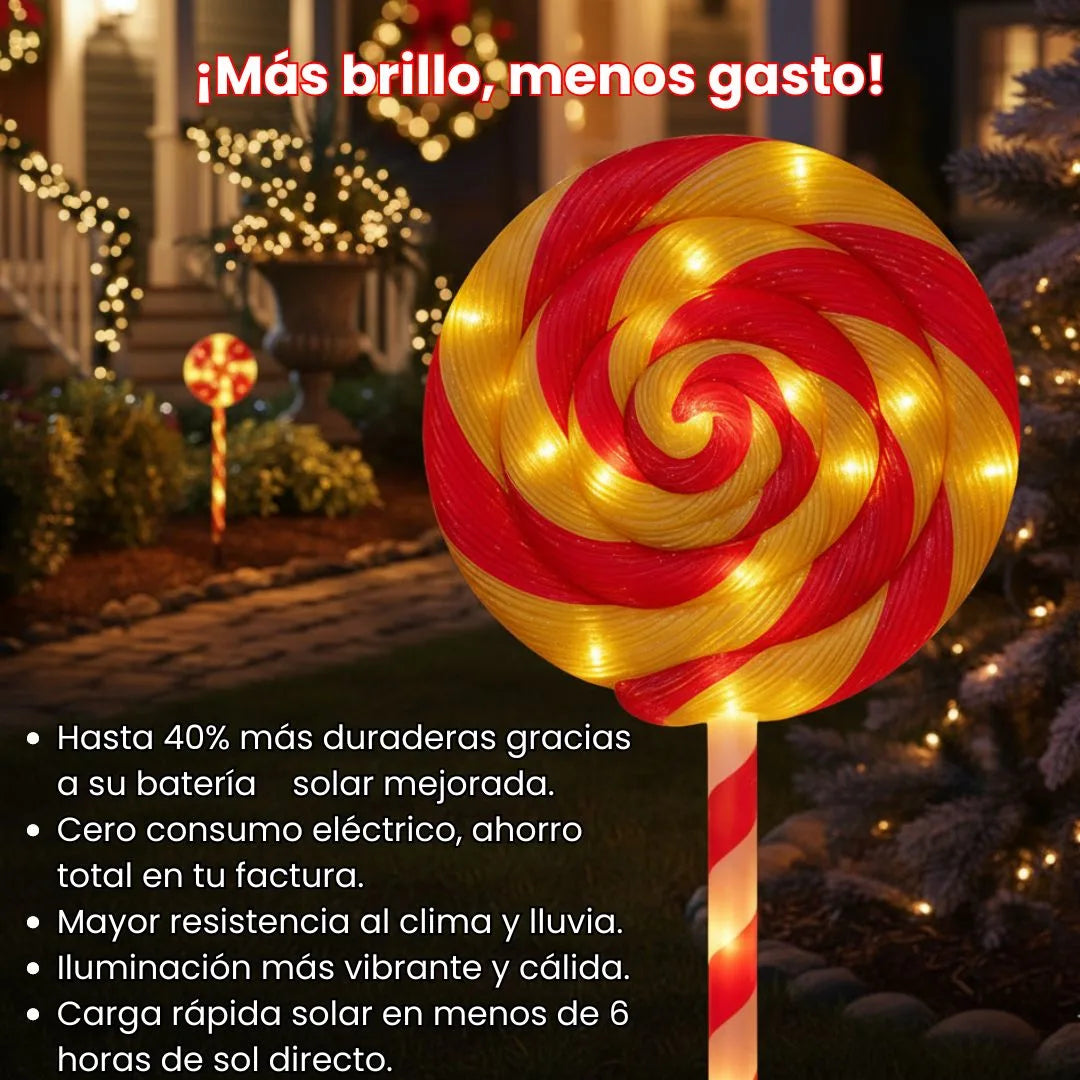 Luces solares de Navidad - Pack X3