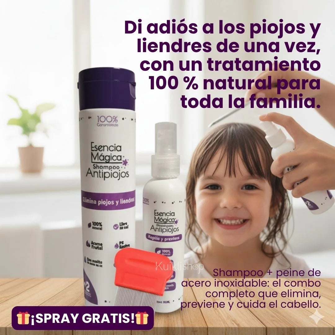 Kit Premium Antipiojos + SPRAY DE OBSEQUIO 🎁®