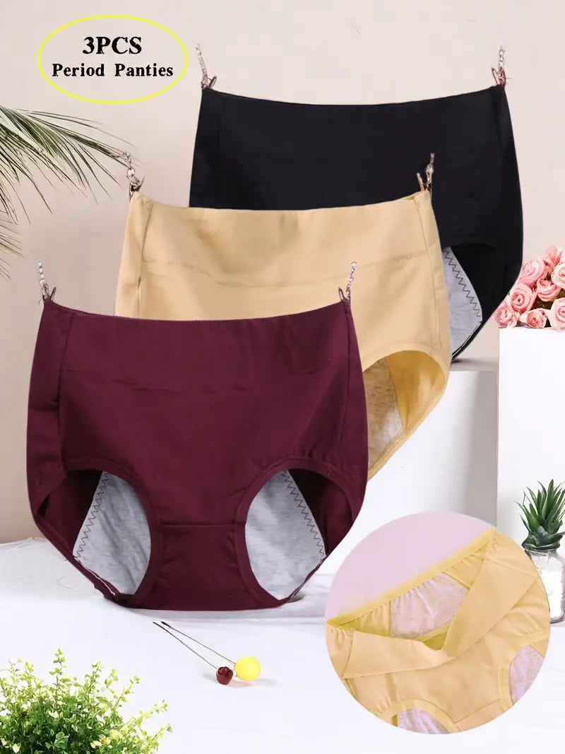 Panty Menstrual - Pack X3