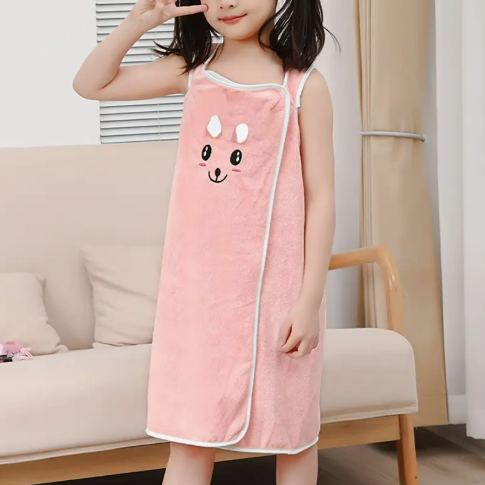 Toalla de baño para niña
