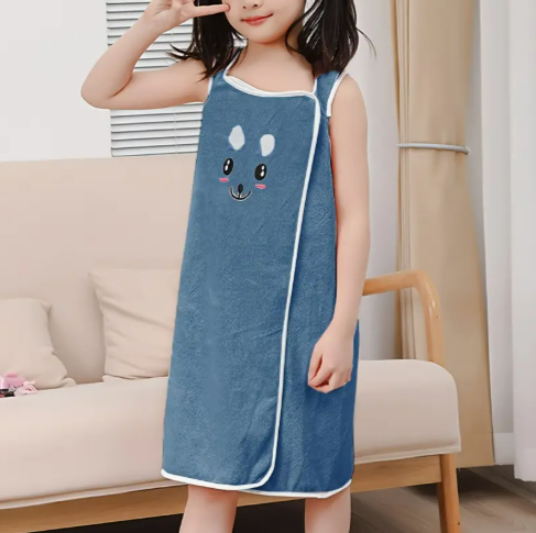 Toalla de baño para niña