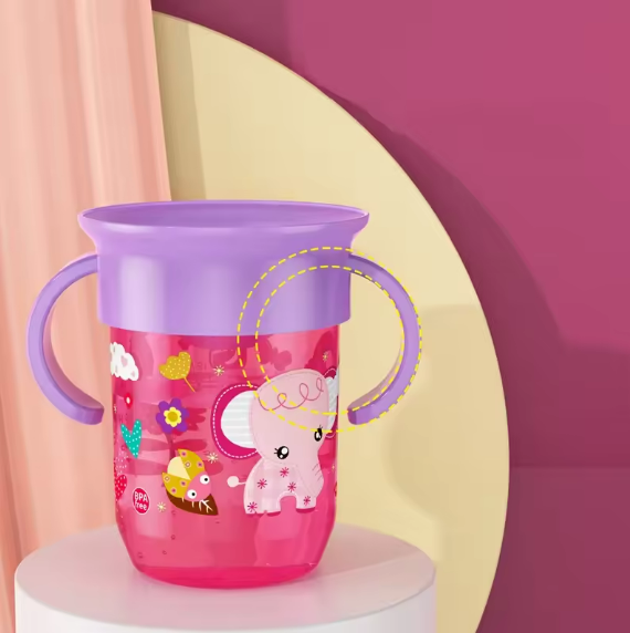 Vaso antiderrames 360° para bebé