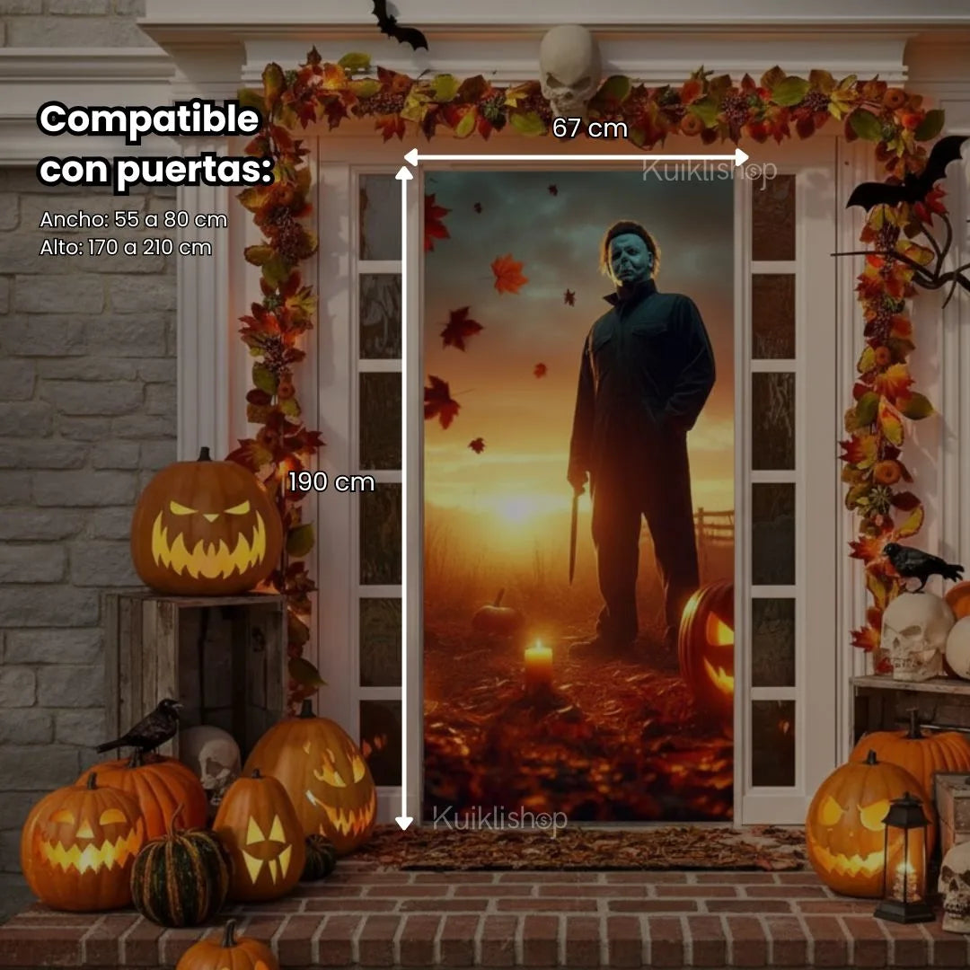 Funda de Puerta para Halloween