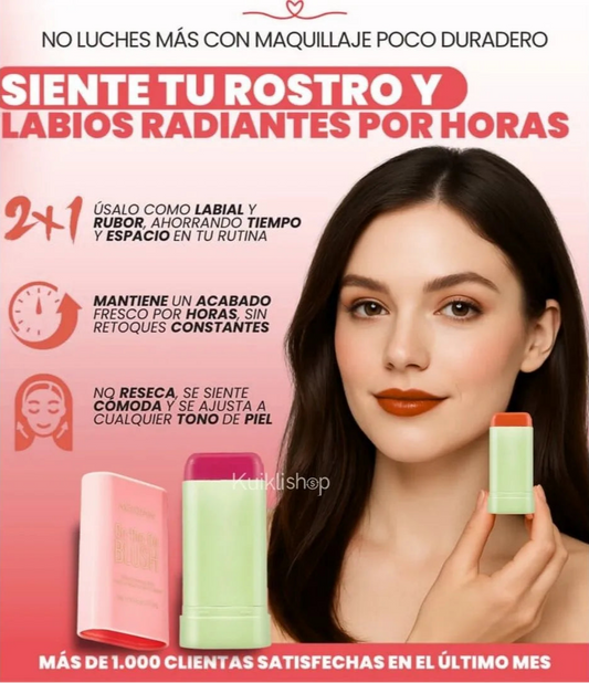 Labial en goma multifuncional 3 en 1®