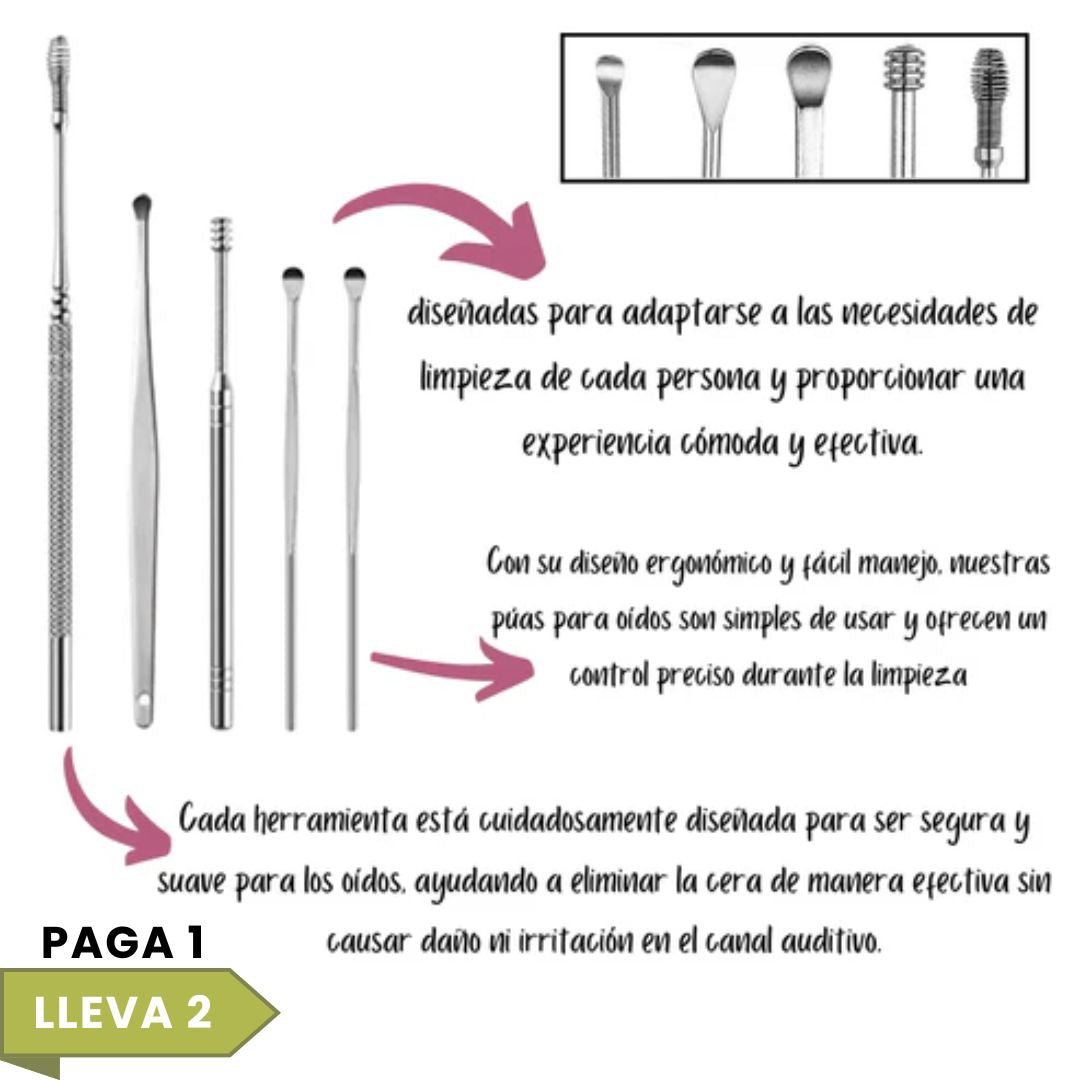 Kit Limpia Oídos® - 🎁 PROMOCIÓN 2X1 🎁