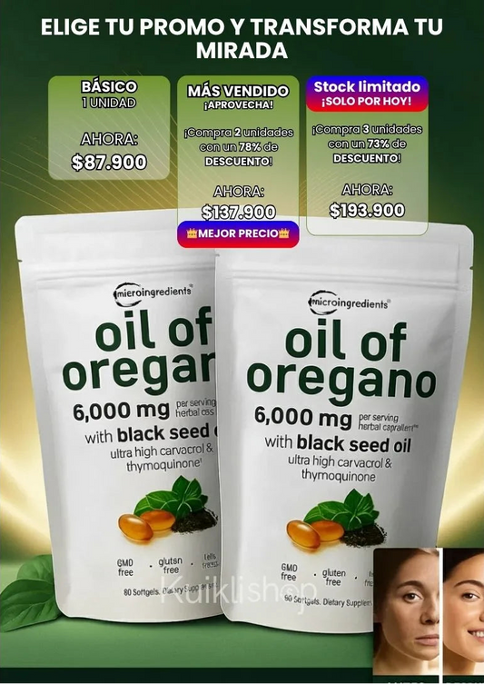 Cápsulas de orégano PREMIUM®