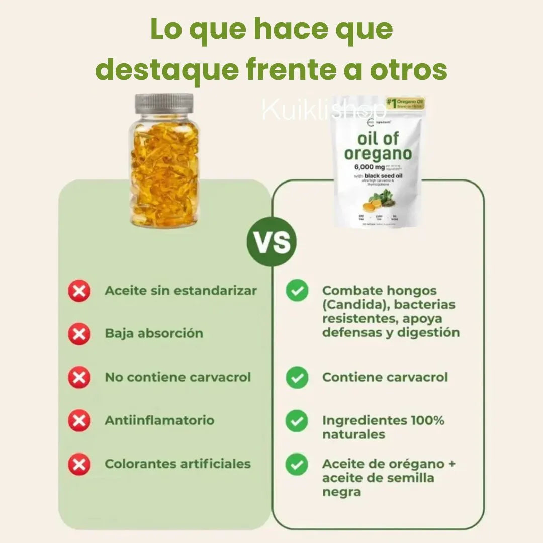 Cápsulas de orégano PREMIUM®