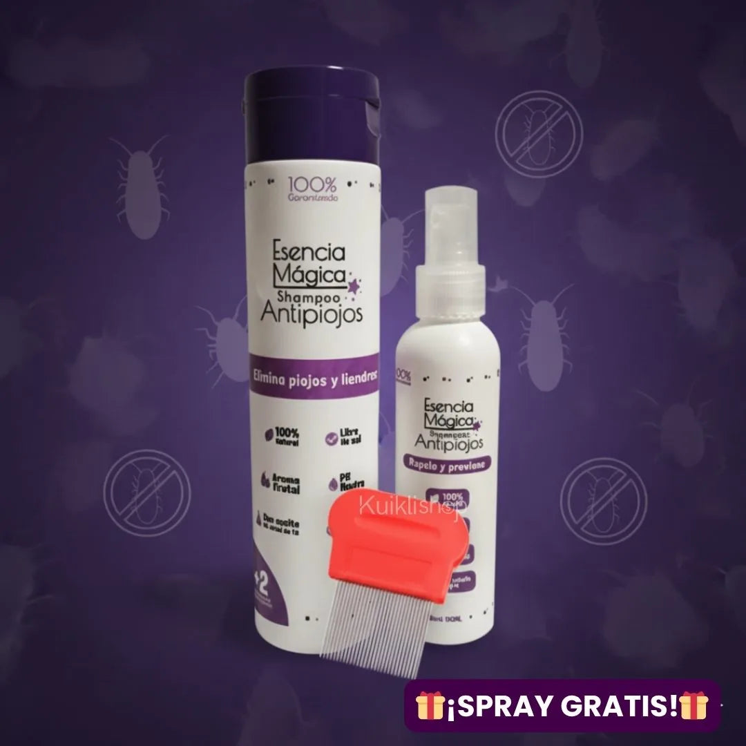 Kit Premium Antipiojos + SPRAY DE OBSEQUIO 🎁®