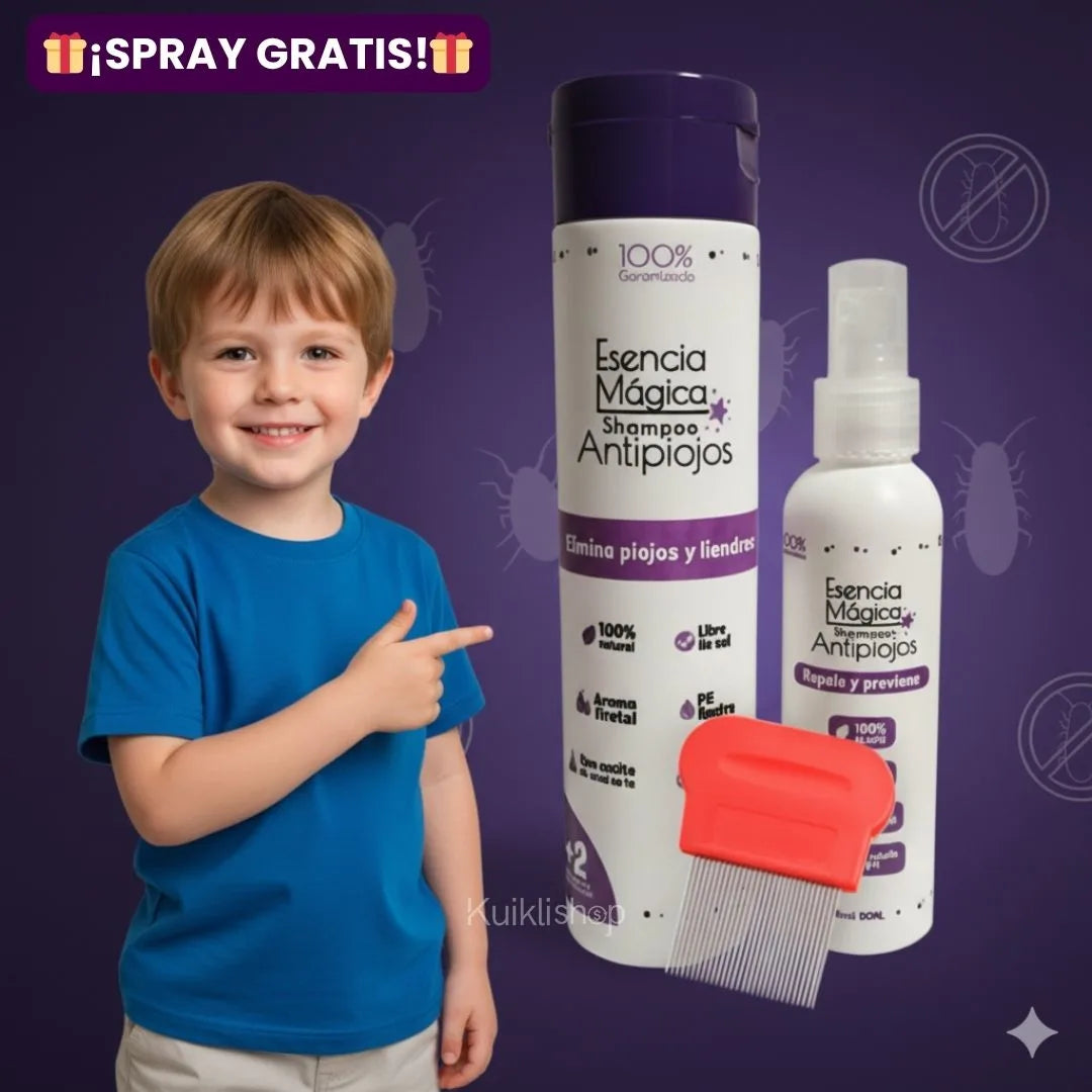 Kit Premium Antipiojos + SPRAY DE OBSEQUIO 🎁®